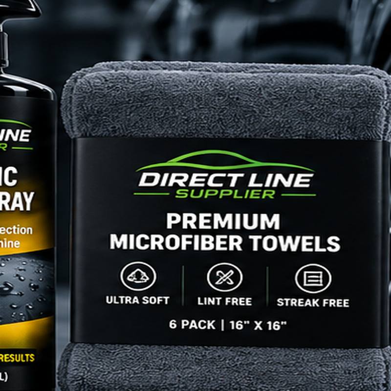 Direct Line Supplier Premium Microfiber Towels