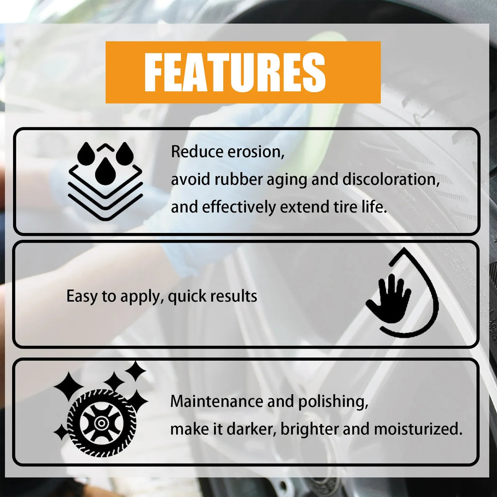 Deep-Clean Car Tire Cleaner